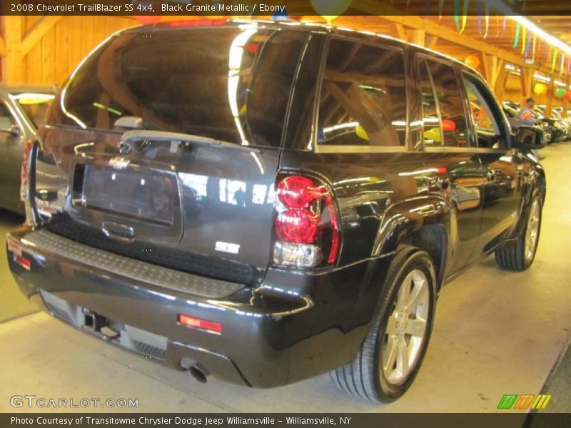 Black Granite Metallic / Ebony 2008 Chevrolet TrailBlazer SS 4x4