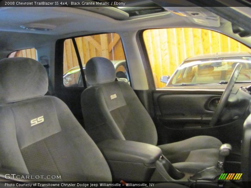 Black Granite Metallic / Ebony 2008 Chevrolet TrailBlazer SS 4x4