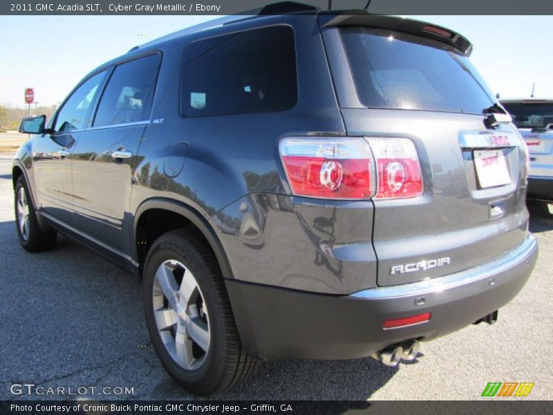 Cyber Gray Metallic / Ebony 2011 GMC Acadia SLT