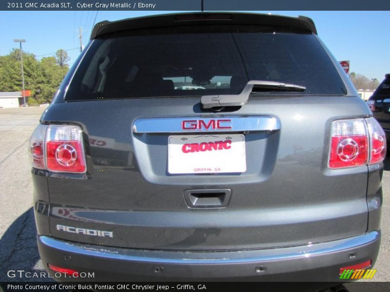 Cyber Gray Metallic / Ebony 2011 GMC Acadia SLT