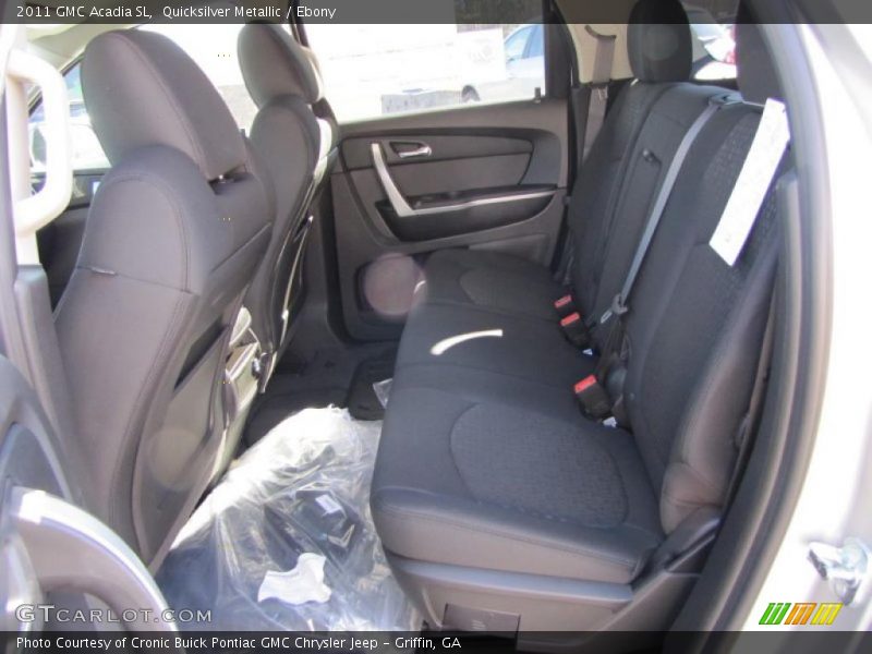 Quicksilver Metallic / Ebony 2011 GMC Acadia SL