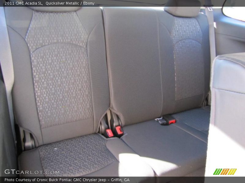 Quicksilver Metallic / Ebony 2011 GMC Acadia SL