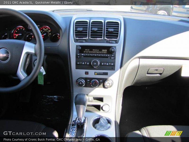 Quicksilver Metallic / Ebony 2011 GMC Acadia SL