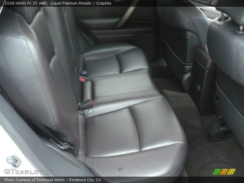 Liquid Platinum Metallic / Graphite 2008 Infiniti FX 35 AWD