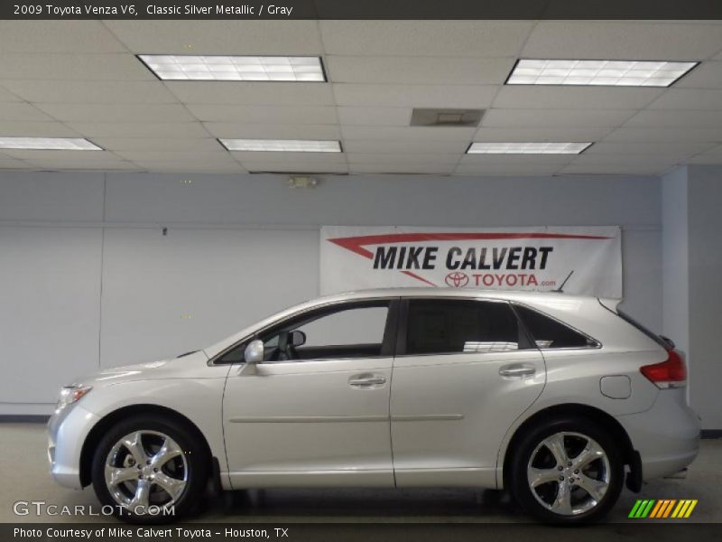 Classic Silver Metallic / Gray 2009 Toyota Venza V6