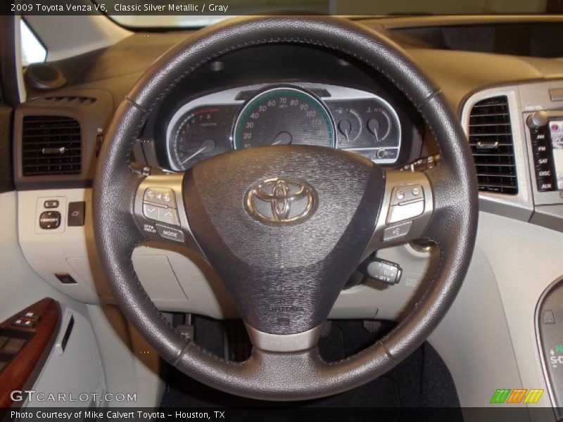 Classic Silver Metallic / Gray 2009 Toyota Venza V6