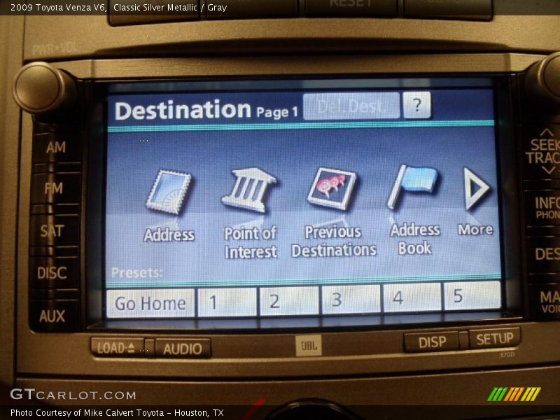 Classic Silver Metallic / Gray 2009 Toyota Venza V6