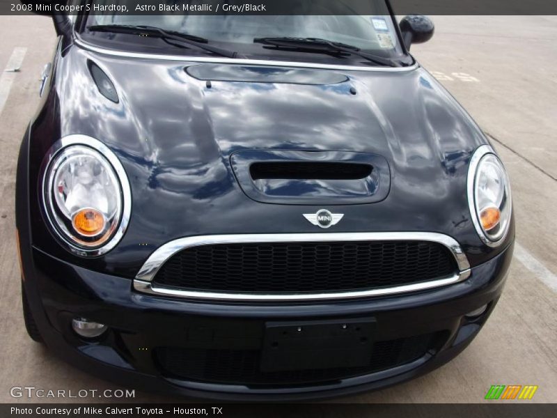 Astro Black Metallic / Grey/Black 2008 Mini Cooper S Hardtop