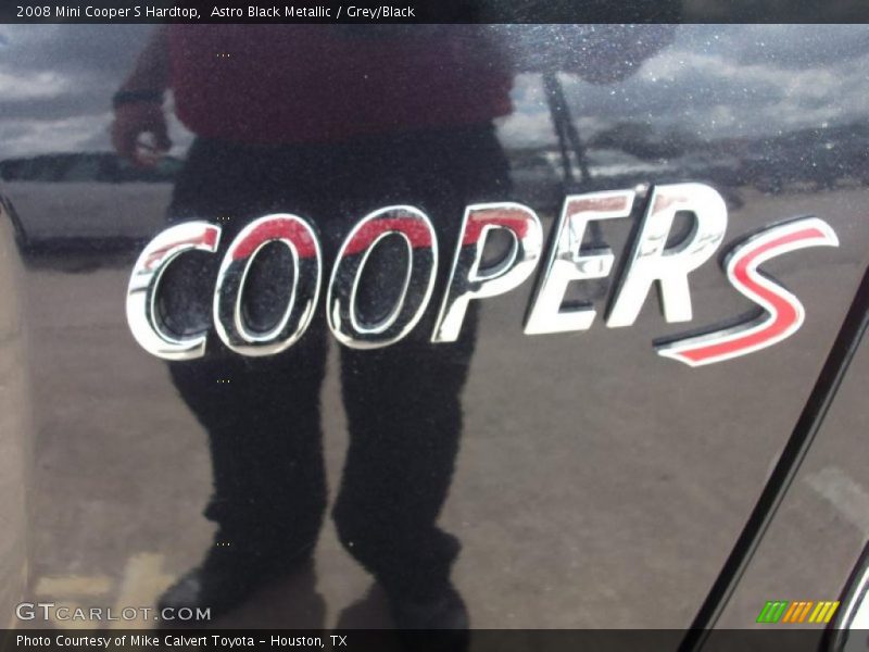 Astro Black Metallic / Grey/Black 2008 Mini Cooper S Hardtop