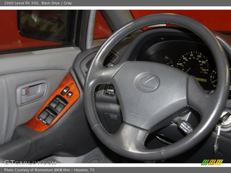 Black Onyx / Gray 2000 Lexus RX 300
