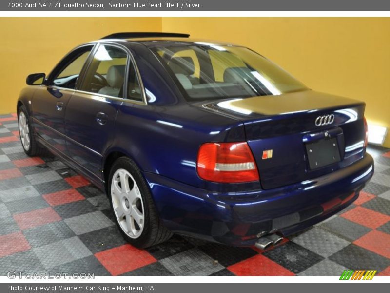  2000 S4 2.7T quattro Sedan Santorin Blue Pearl Effect