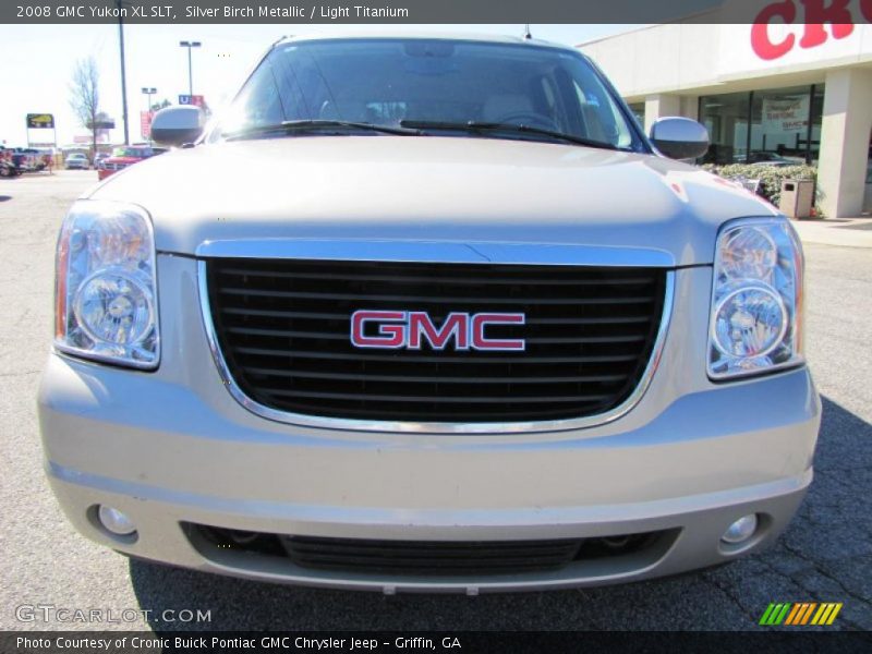 Silver Birch Metallic / Light Titanium 2008 GMC Yukon XL SLT
