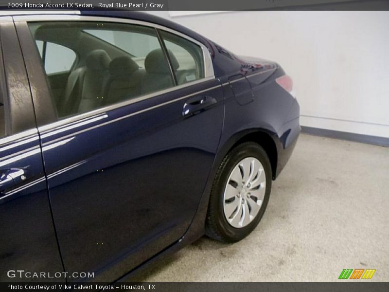 Royal Blue Pearl / Gray 2009 Honda Accord LX Sedan
