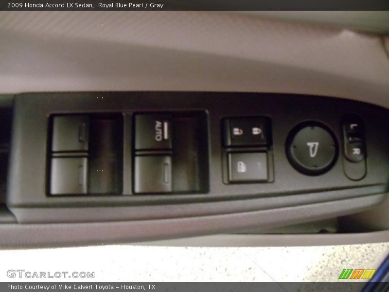 Royal Blue Pearl / Gray 2009 Honda Accord LX Sedan