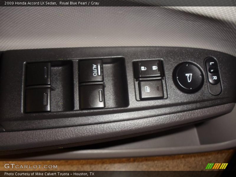 Royal Blue Pearl / Gray 2009 Honda Accord LX Sedan