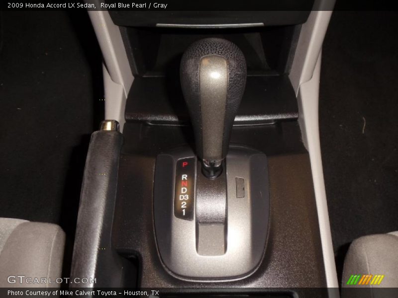 Royal Blue Pearl / Gray 2009 Honda Accord LX Sedan