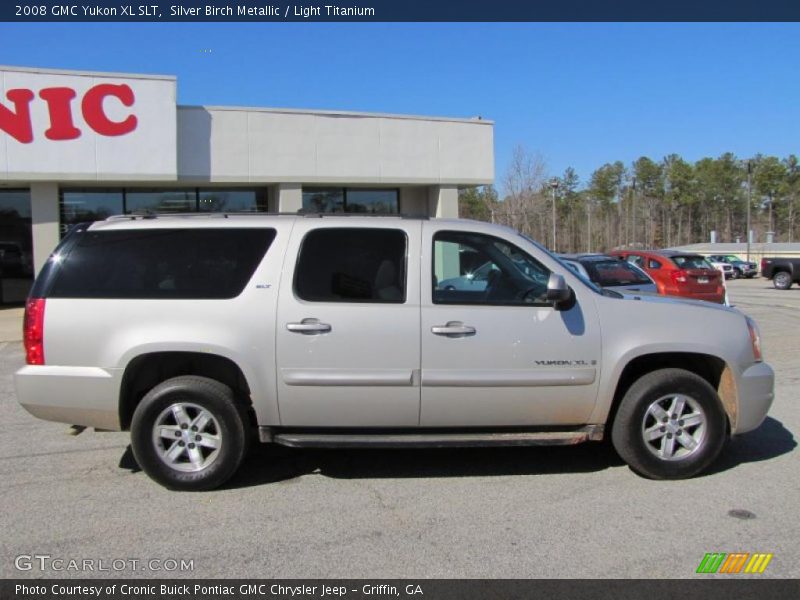 Silver Birch Metallic / Light Titanium 2008 GMC Yukon XL SLT