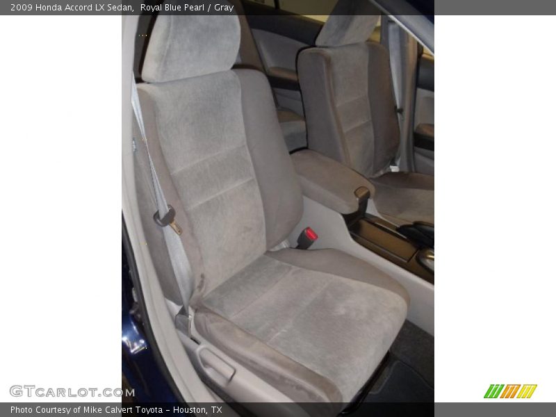 Royal Blue Pearl / Gray 2009 Honda Accord LX Sedan