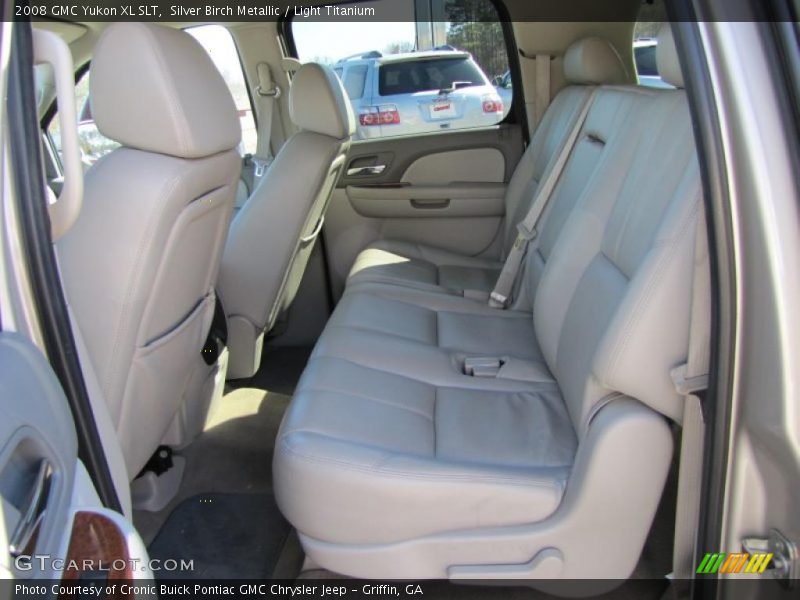  2008 Yukon XL SLT Light Titanium Interior