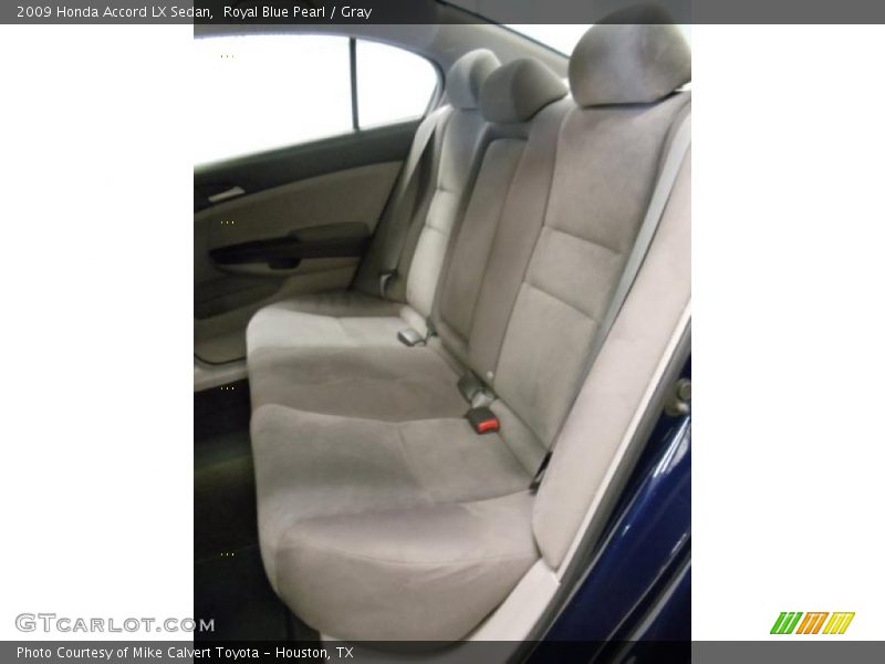 Royal Blue Pearl / Gray 2009 Honda Accord LX Sedan