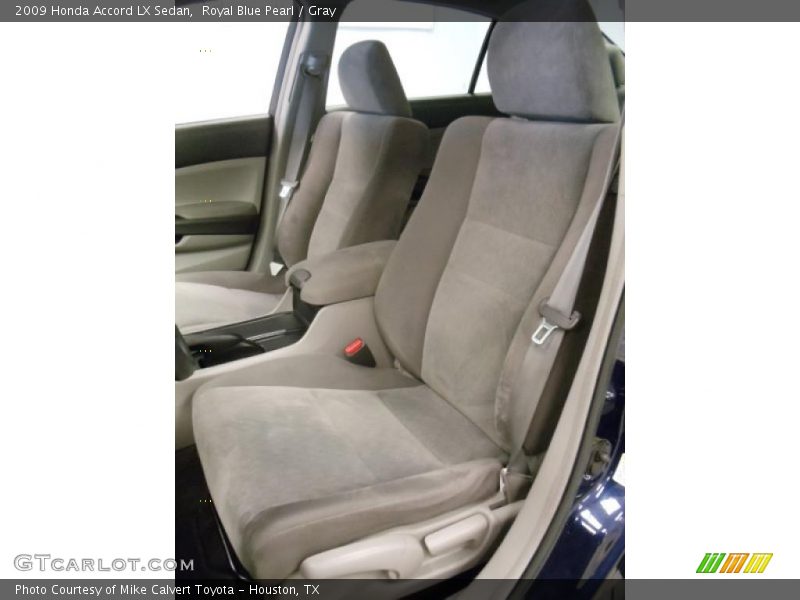 Royal Blue Pearl / Gray 2009 Honda Accord LX Sedan