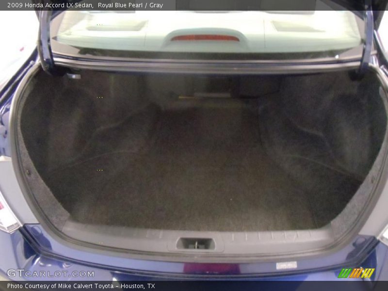 Royal Blue Pearl / Gray 2009 Honda Accord LX Sedan