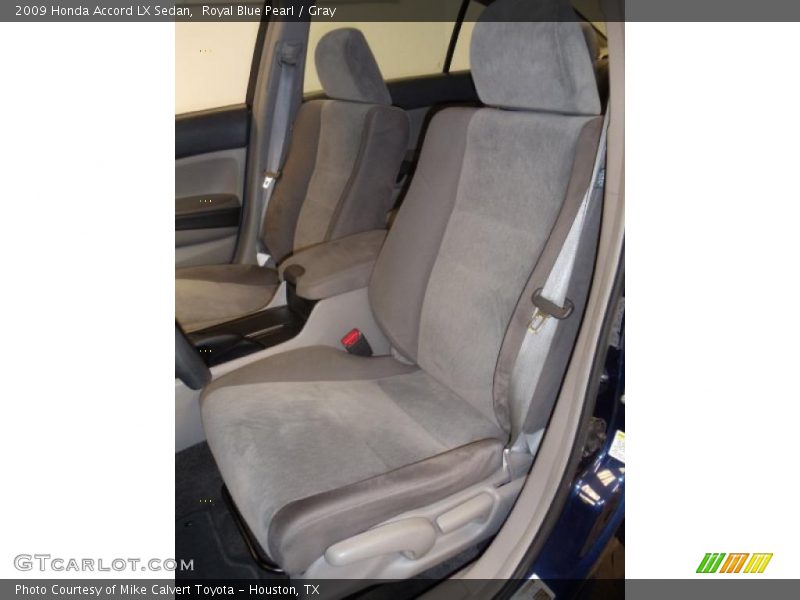 Royal Blue Pearl / Gray 2009 Honda Accord LX Sedan