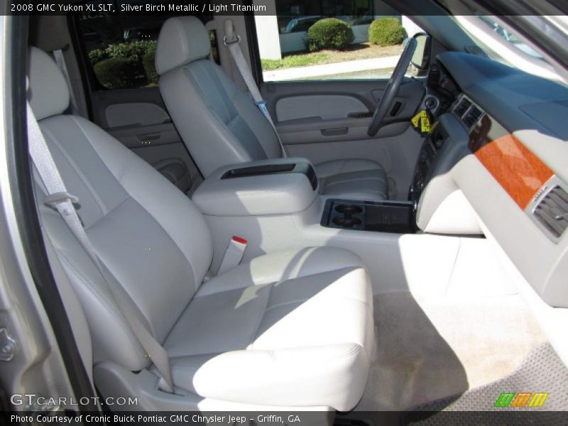Silver Birch Metallic / Light Titanium 2008 GMC Yukon XL SLT