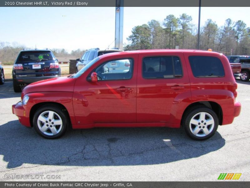 Victory Red / Ebony 2010 Chevrolet HHR LT