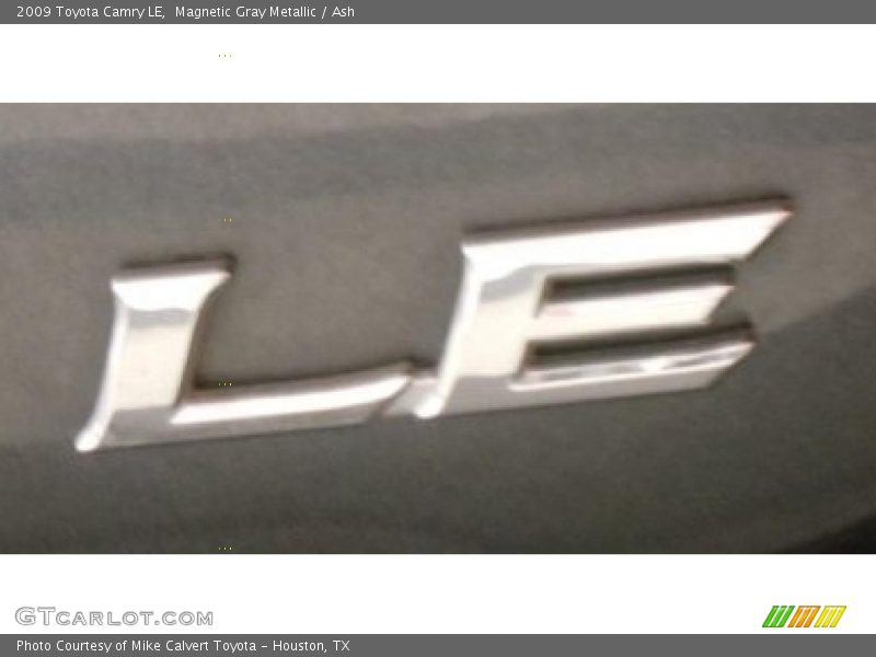 Magnetic Gray Metallic / Ash 2009 Toyota Camry LE