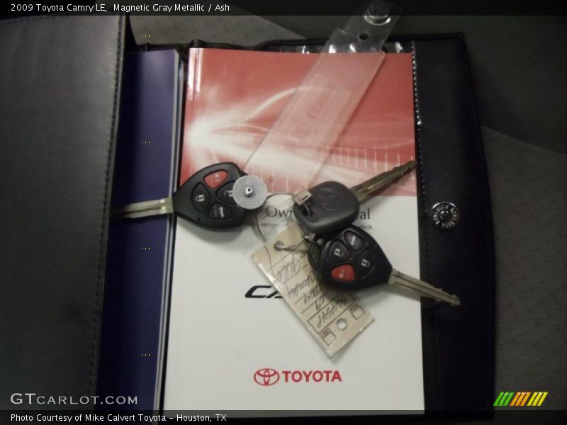 Magnetic Gray Metallic / Ash 2009 Toyota Camry LE