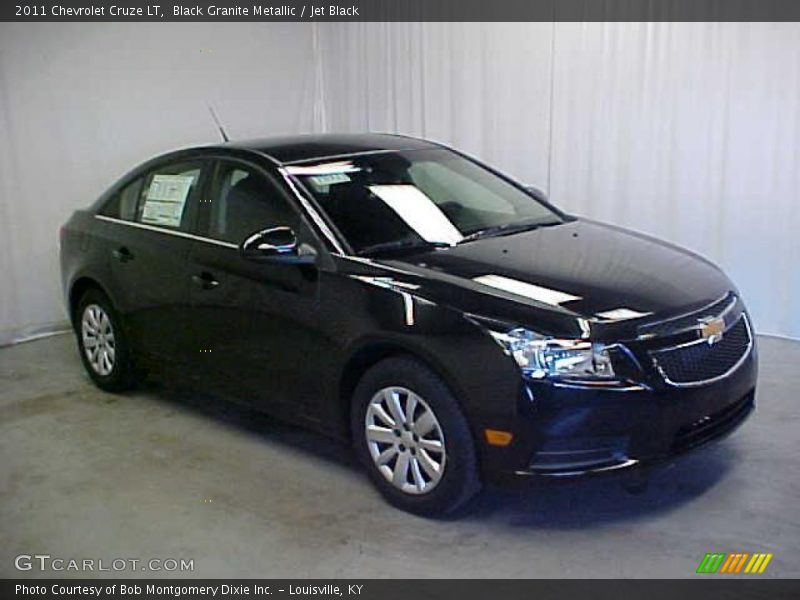 Black Granite Metallic / Jet Black 2011 Chevrolet Cruze LT