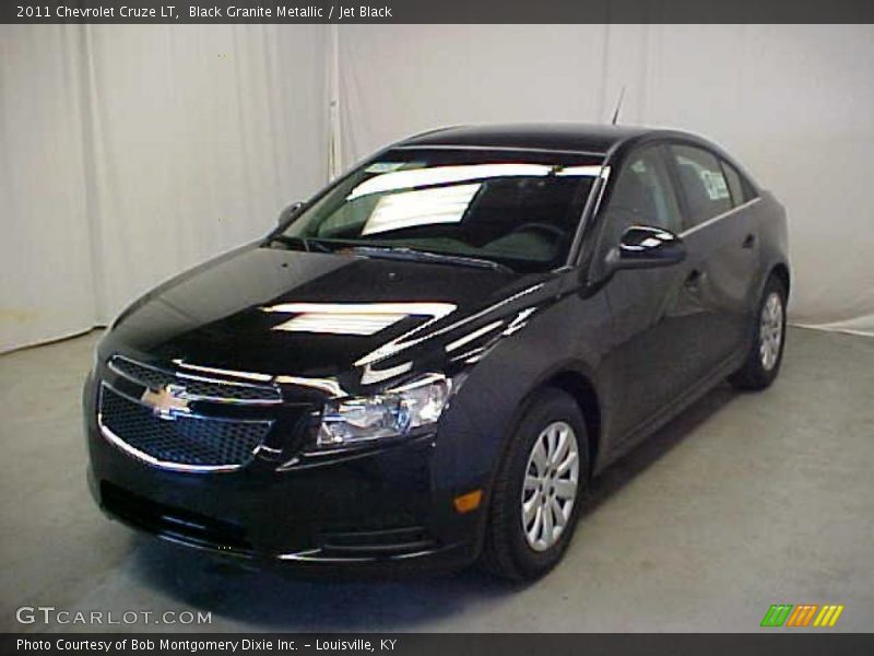 Black Granite Metallic / Jet Black 2011 Chevrolet Cruze LT