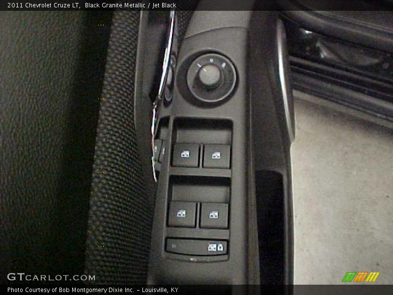 Black Granite Metallic / Jet Black 2011 Chevrolet Cruze LT