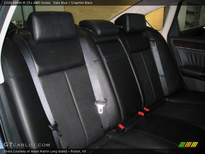 Slate Blue / Graphite Black 2009 Infiniti M 35x AWD Sedan