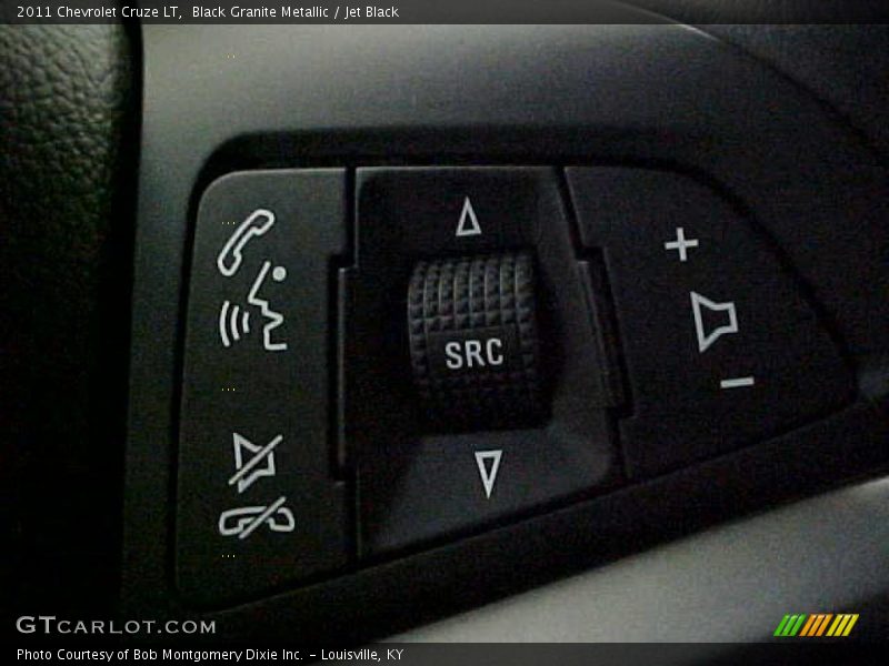 Black Granite Metallic / Jet Black 2011 Chevrolet Cruze LT