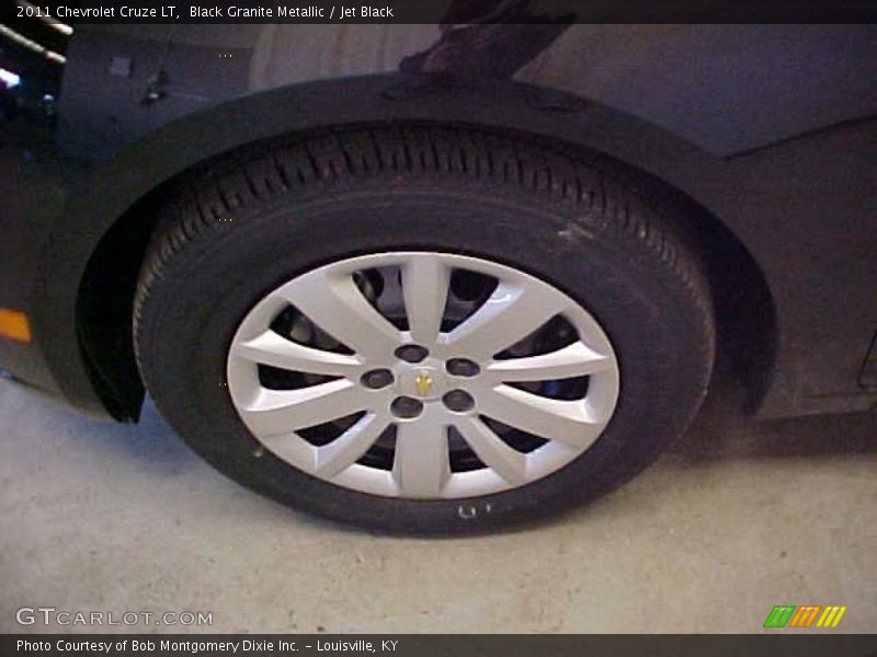 Black Granite Metallic / Jet Black 2011 Chevrolet Cruze LT