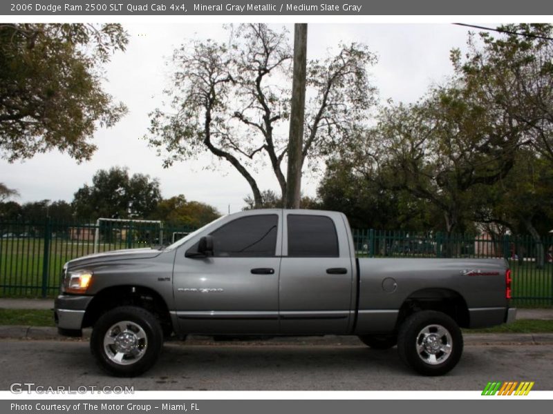 Mineral Gray Metallic / Medium Slate Gray 2006 Dodge Ram 2500 SLT Quad Cab 4x4