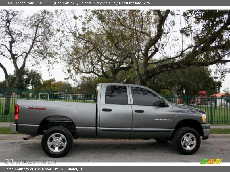 Mineral Gray Metallic / Medium Slate Gray 2006 Dodge Ram 2500 SLT Quad Cab 4x4