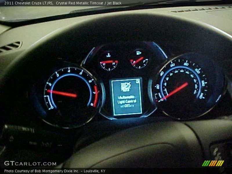 Crystal Red Metallic Tintcoat / Jet Black 2011 Chevrolet Cruze LT/RS