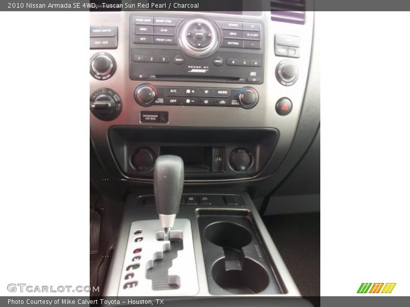 Tuscan Sun Red Pearl / Charcoal 2010 Nissan Armada SE 4WD