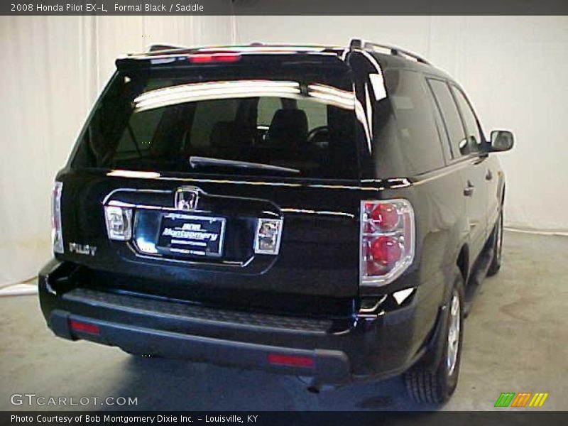 Formal Black / Saddle 2008 Honda Pilot EX-L