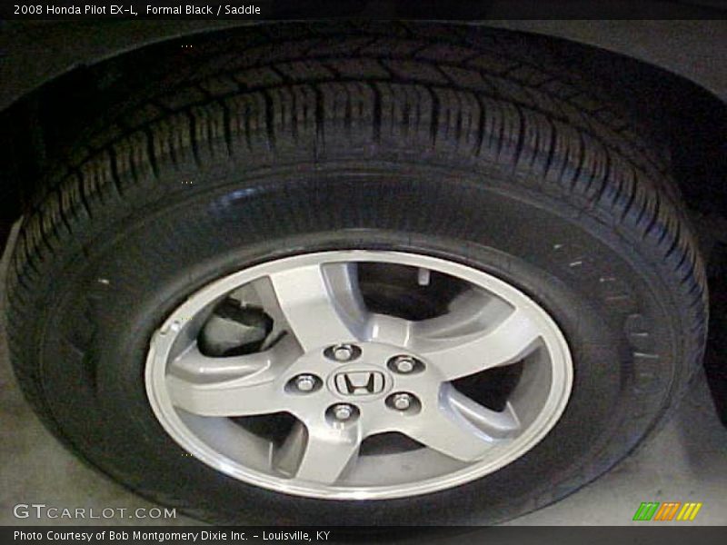 Formal Black / Saddle 2008 Honda Pilot EX-L