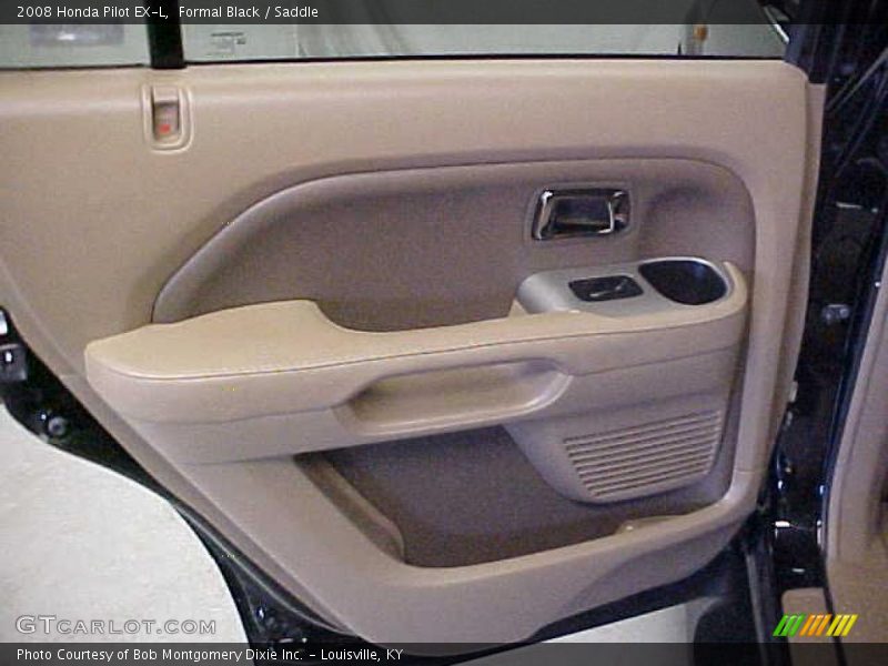 Formal Black / Saddle 2008 Honda Pilot EX-L