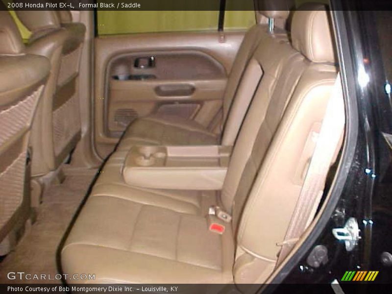 Formal Black / Saddle 2008 Honda Pilot EX-L