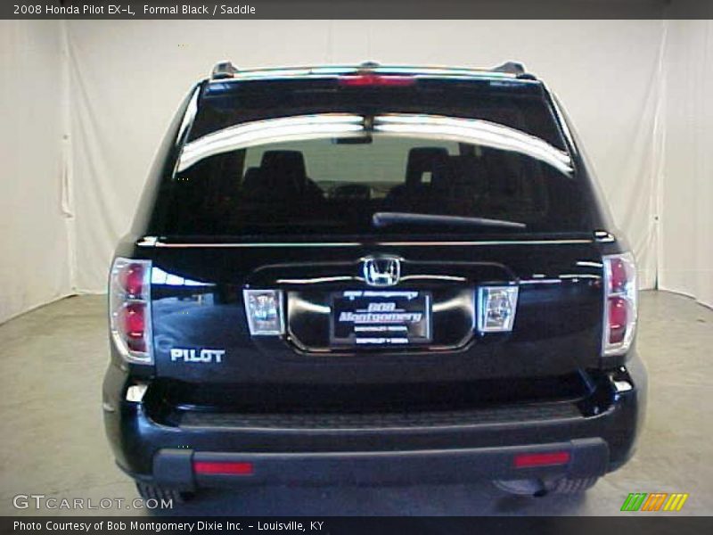 Formal Black / Saddle 2008 Honda Pilot EX-L