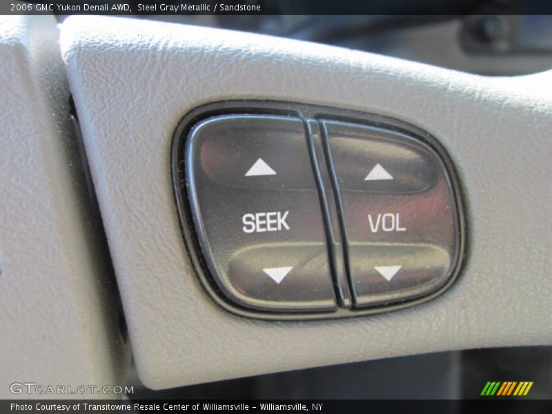 Steel Gray Metallic / Sandstone 2006 GMC Yukon Denali AWD