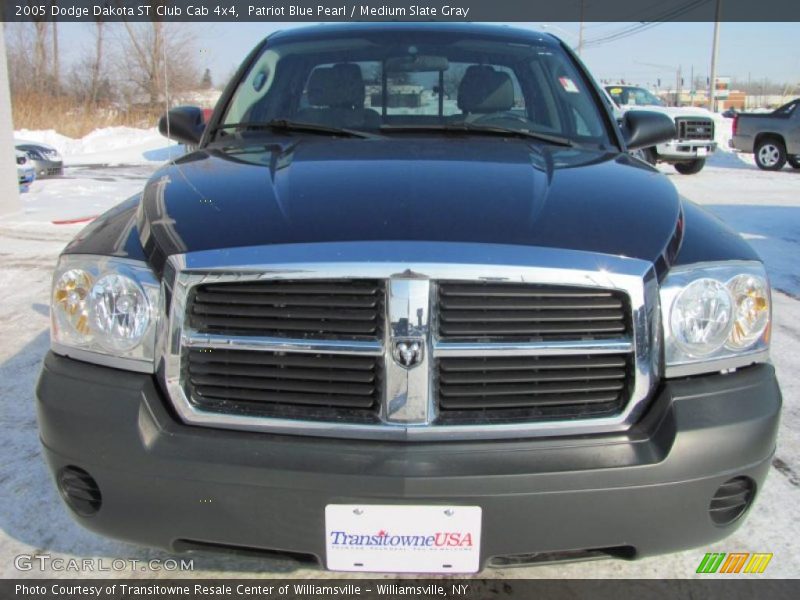 Patriot Blue Pearl / Medium Slate Gray 2005 Dodge Dakota ST Club Cab 4x4