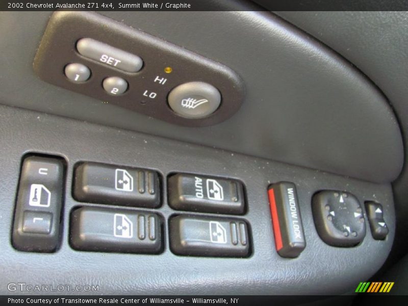Summit White / Graphite 2002 Chevrolet Avalanche Z71 4x4