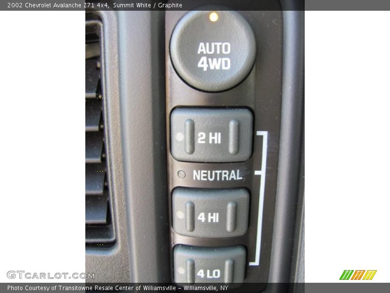 Summit White / Graphite 2002 Chevrolet Avalanche Z71 4x4